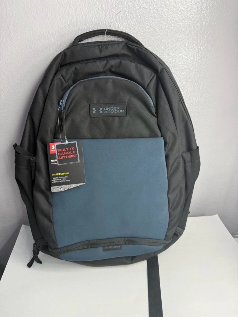 Under Armour Black and Navy Blue Sport Backpack